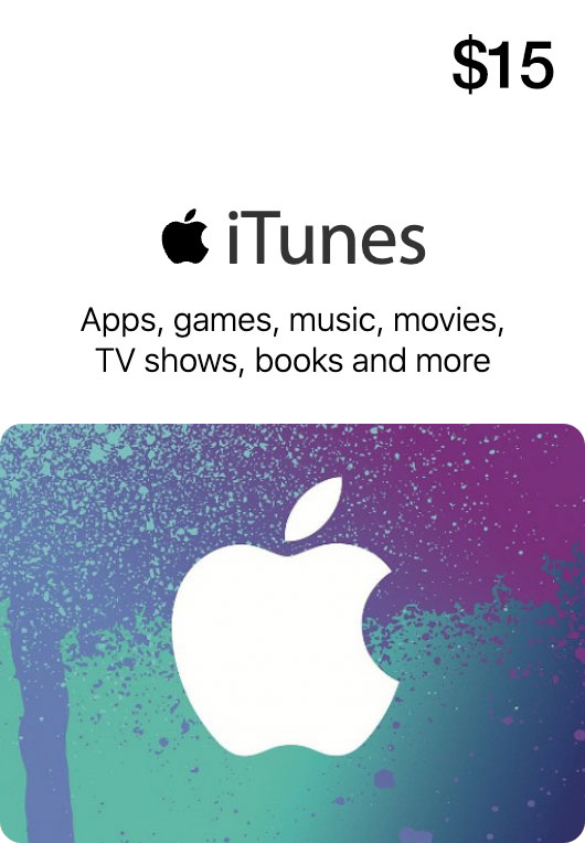 itunes gift card USA $15