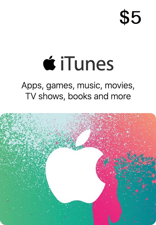 itunes gift card USA $5